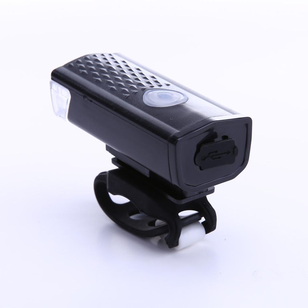 300LM Cycling Bicycle LED Lamp USB Rechargeable Bike Front Light