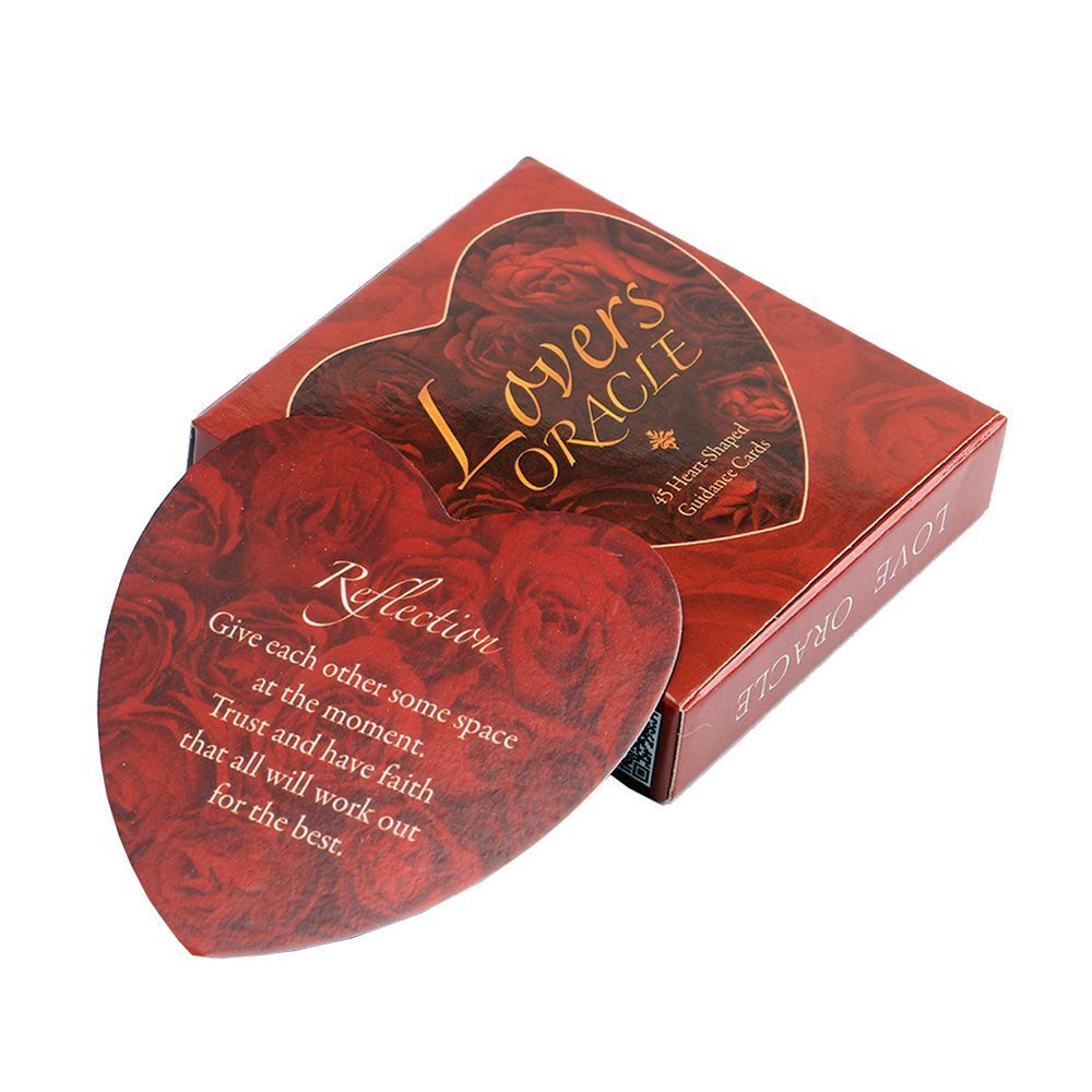 English cards Fortune telling Cute Home Tarot Cards Love oracle Valentine's Day