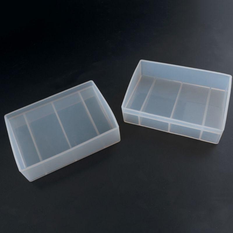 Creative Rectangle Photo Frame Mold for Cake Making DIY Crafts Silicone Molds