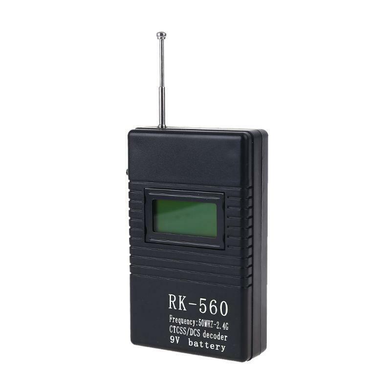 RK560 Portable 50MHz-2.4GHz Handheld Frequency Counter for Walkie Talkie Radio