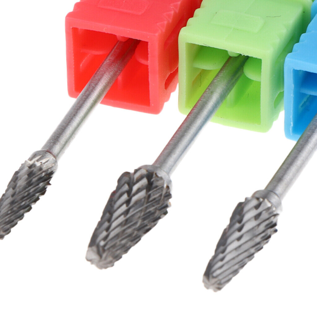3/32 inch Safety Tungsten Steel Carbide  Bit Burr Rotary Grinding Head