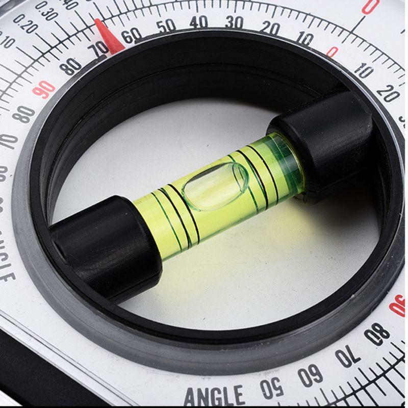 Magnetic Slope Measuring Universal Bevel Protractor Angle Level Declinometer