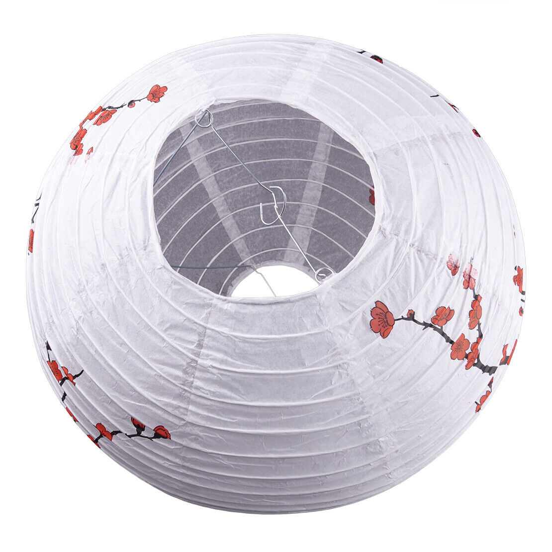 1x Plum Floral Paper Lampshade Ceiling Light Pendant Lamp Shade Ball Lantern