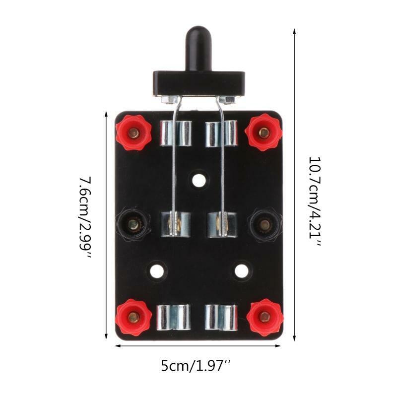 Double Pole Double Throw Switch DPDT Physical Experiment Teaching Test Equipment
