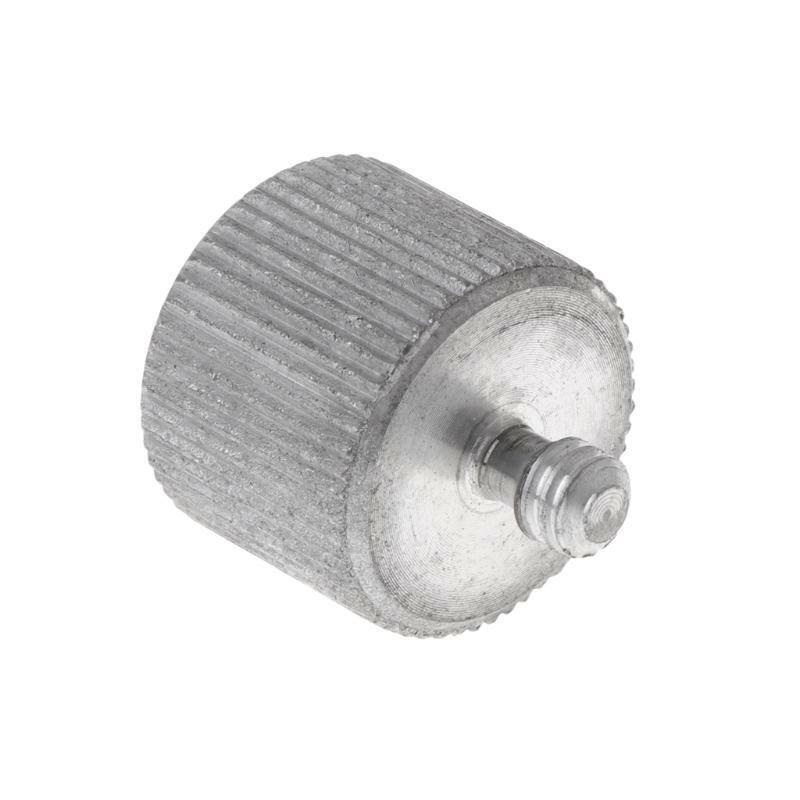 Compact Screw Adapter 5/8'' to 1/4" Threaded Screw Adapter Metal Alloy for Level