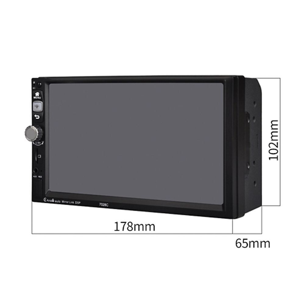 Rearview Camera Car Stereo Radio In-dash Audio Head Unit Carplay Car MP5 Player