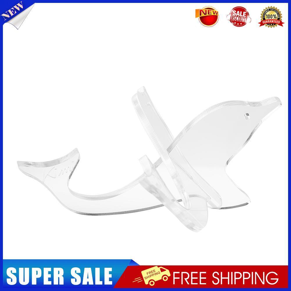 Acrylic Kalimba Holder Stand Transparent Crystal Thumb Piano Display Rack