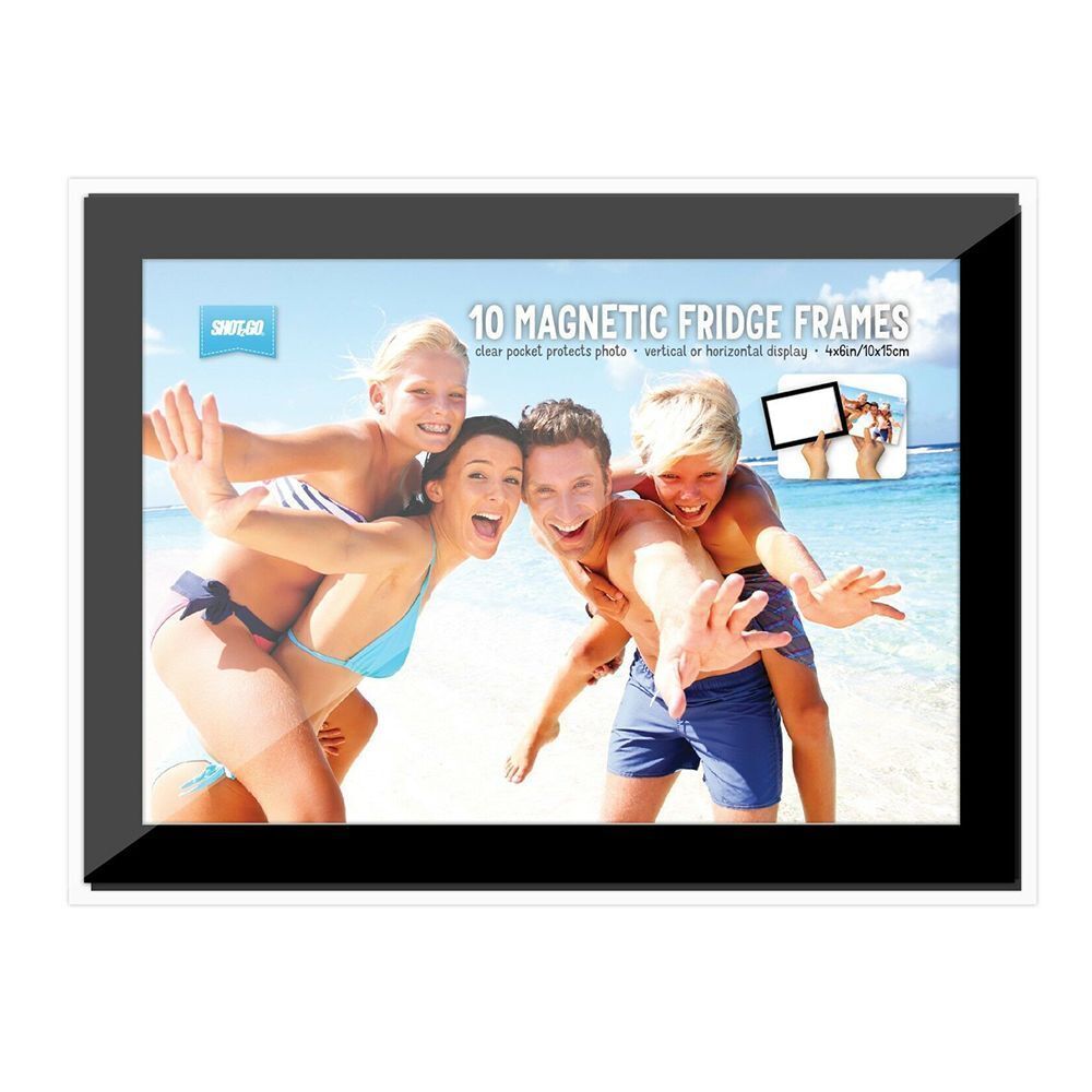 10Pcs Multicolor Home DIY Living Decor Photoframe Picture Photo Magnetic Frame