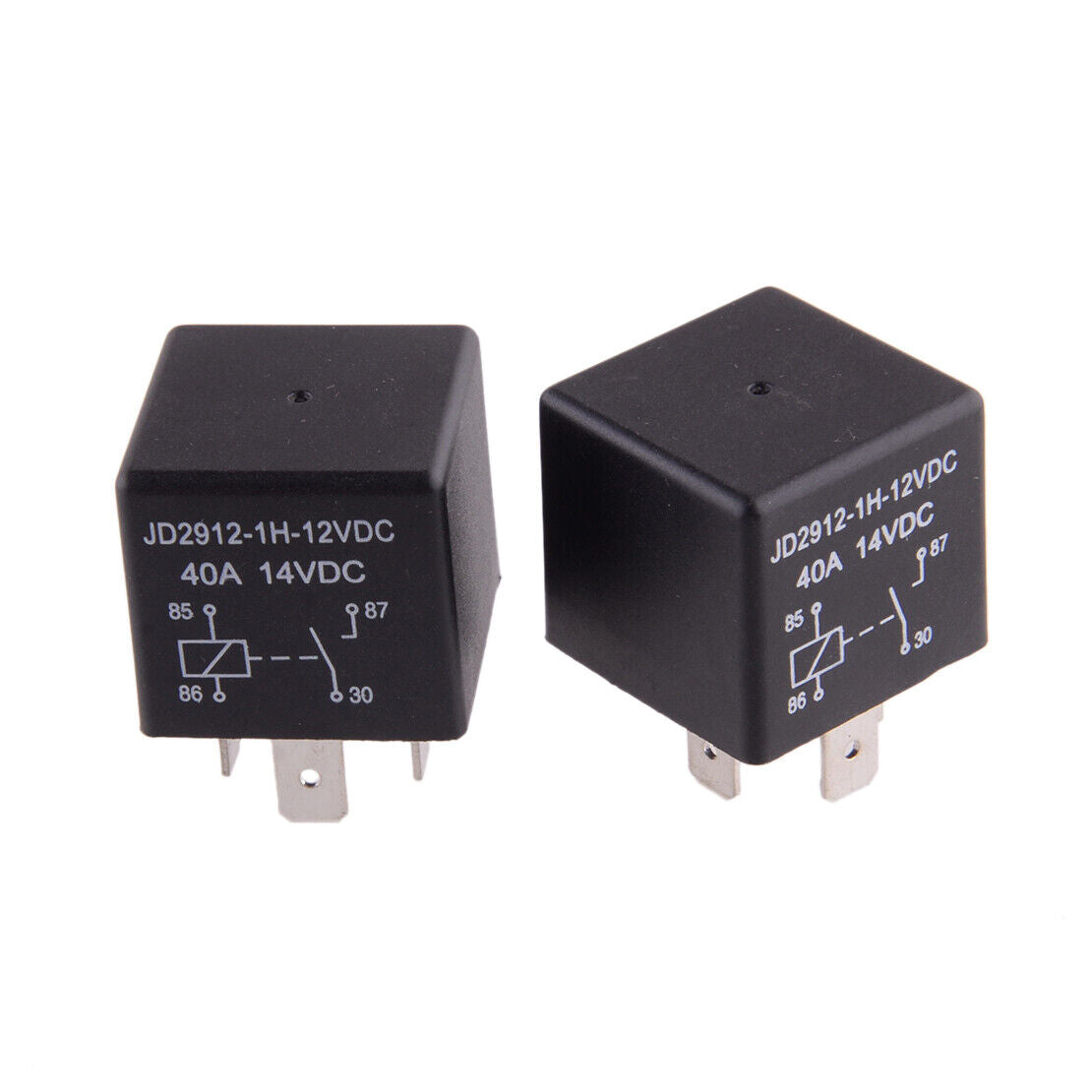 2pcs 12V 40A Power Trim Tilt Starter Relay 4 Pin for Car Boat Outboard VF4-55F11