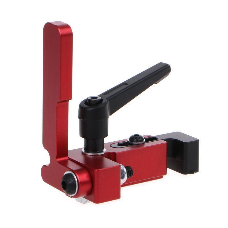 Aluminum Alloy Miter Track Stop Gauge Table Saw Suitable For 75mm Height T-track