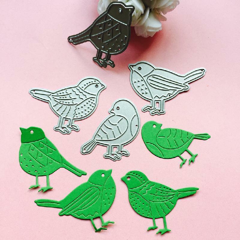 Birds Cutting Dies Stencils Scrapbook Album Embossing Paper Card DIY Craft Decor