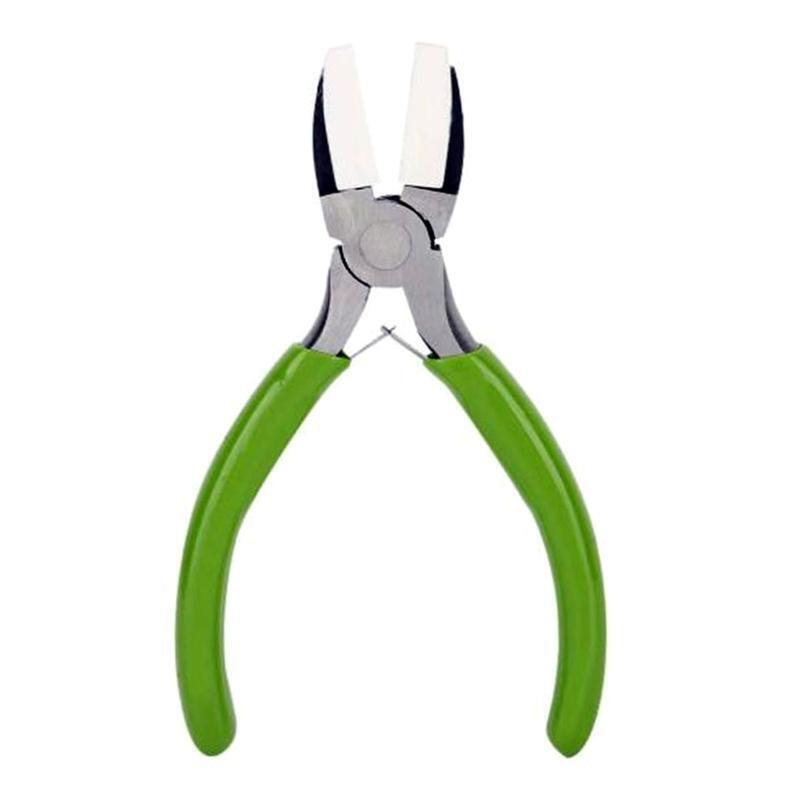 Practical Carbon Steel Pliers w/ Cover 5.5'' Nylon Pliers for DIY Jewelry Making