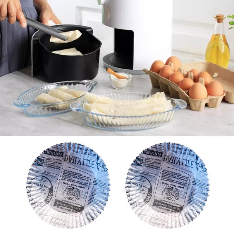 Baking Papers Air Fryer Paper Pad Waterproof Parchment for Roasting Microwave
