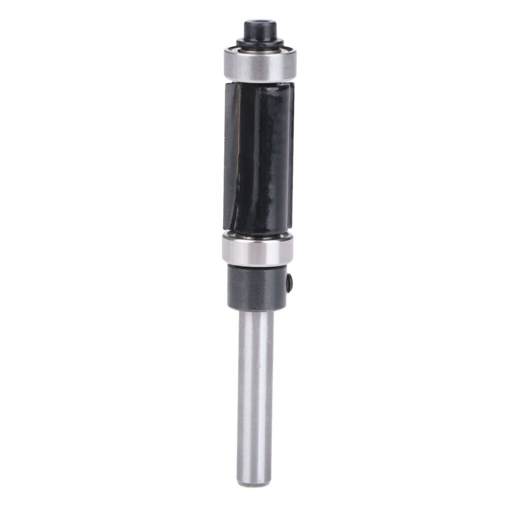 Woodworking Bearing Flush Pattern Trim Router Bit Milling Cutter Tool 1/4" Shank