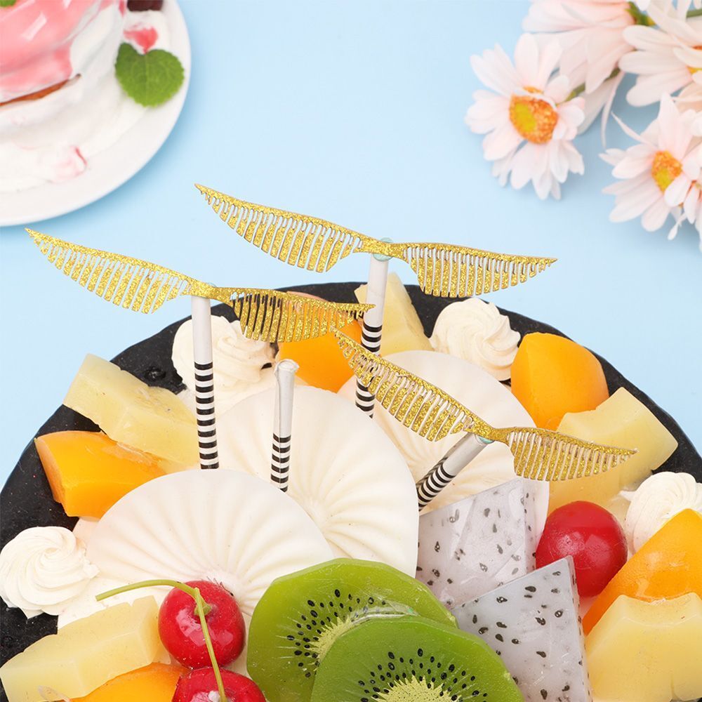 Cake Decor Wings Chocolate Decoration Wafer Hollowed Wings Cupcake Toppers
