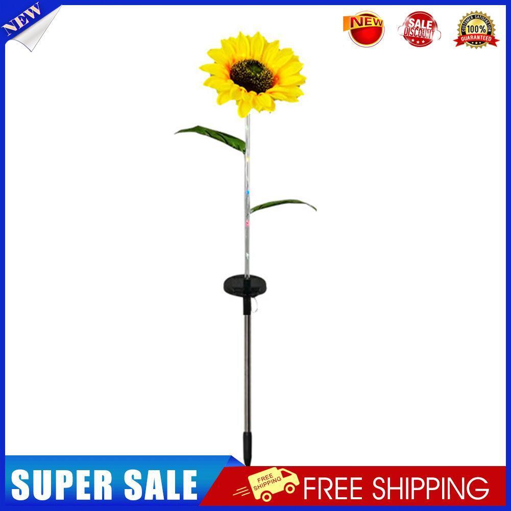 Sunflower LED Solar Light Outdoor Garden Courtyard Pathway Lawn Stakes Lamp