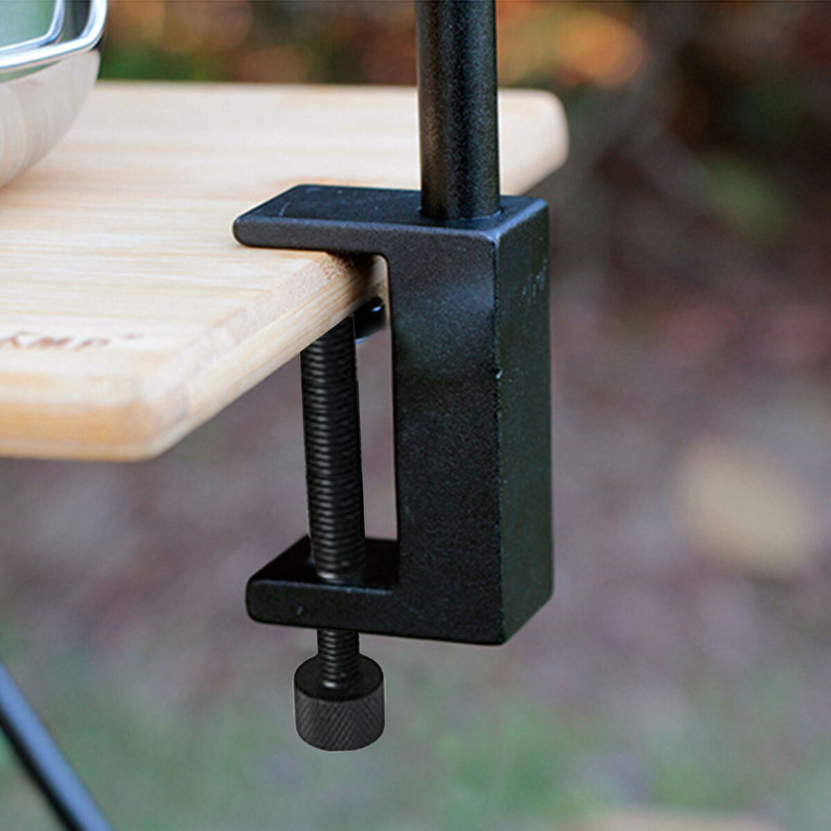 Folding Lantern Post Pole - Collapsible Hanging Light Stand Holder Hook