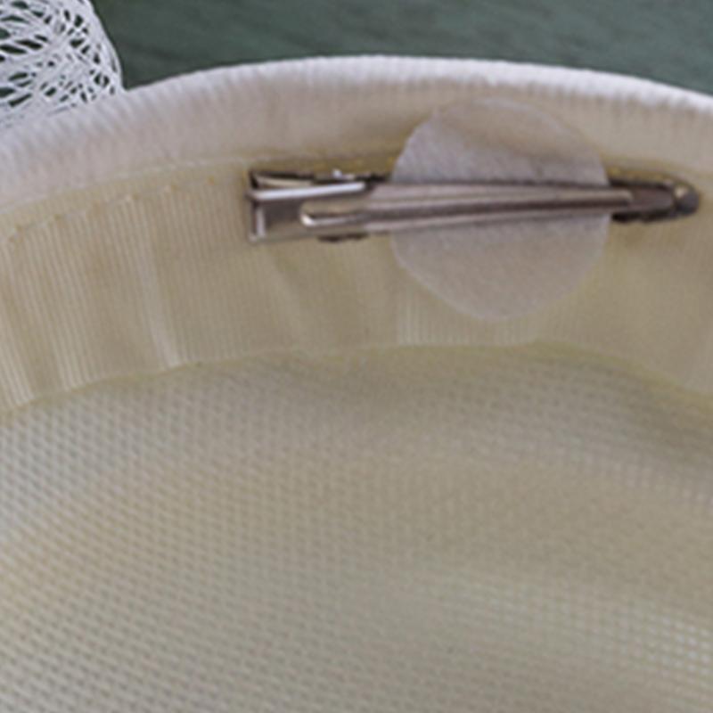 Mini Elegant Veil Fascinator Hats with Bow Short Lace Fit for Women and Girls