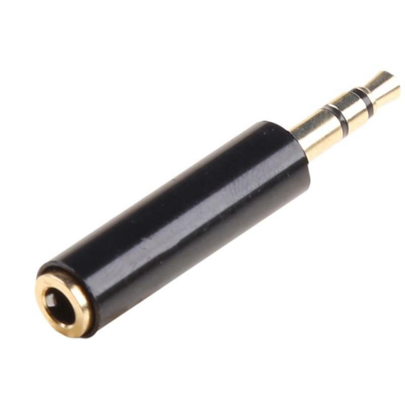 Mini 3.5mm Stereo Male 4 Pole Plug To 3.5mm Female Jack Audio Connector Adapter