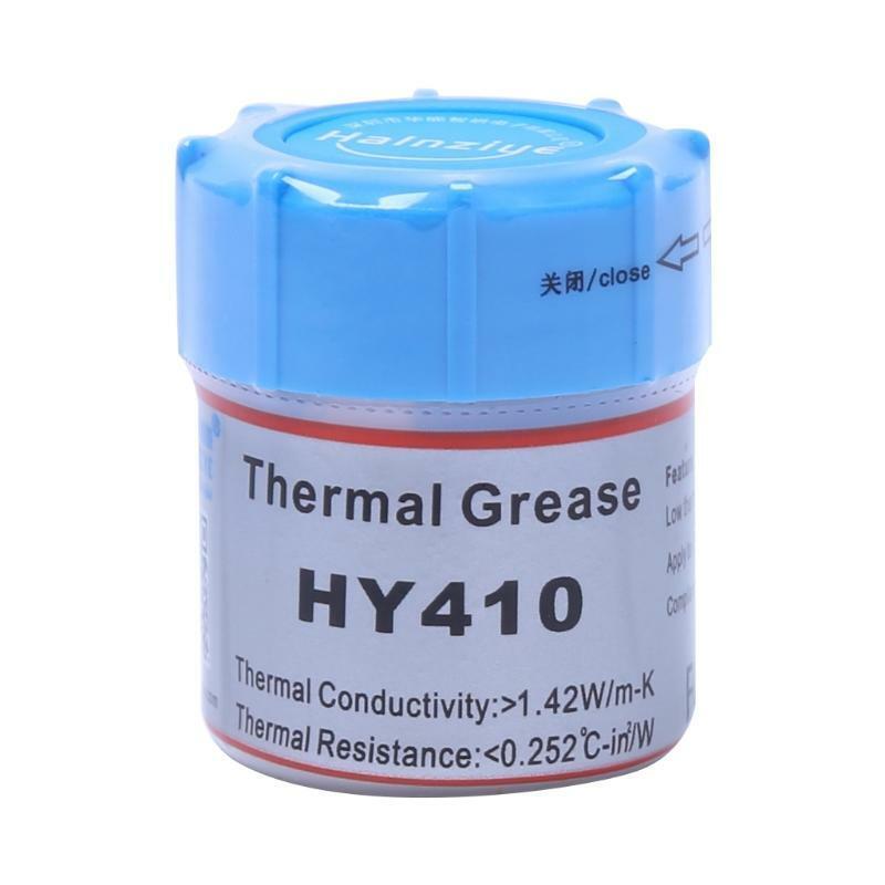 10g HY410-CN10 Thermal Grease CPU Chipset Cooling Compound Silicone Paste 1.42W