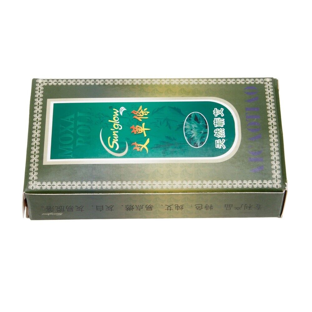 70pcs 4mm Traditional Smokeless Moxa Rolls Sticks Moxibustion Healing Therapy