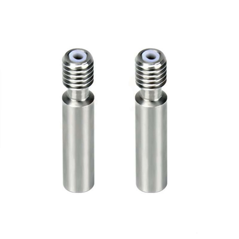2Pcs All-Metal V6 Kraken Heat Break Throat Chimera/Cyclops Titanium Alloy Tube
