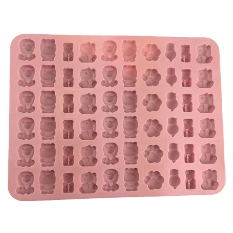 Cake Mold Baking Utensils Food-Grade Silicone Christmas Little Cute Bear Party