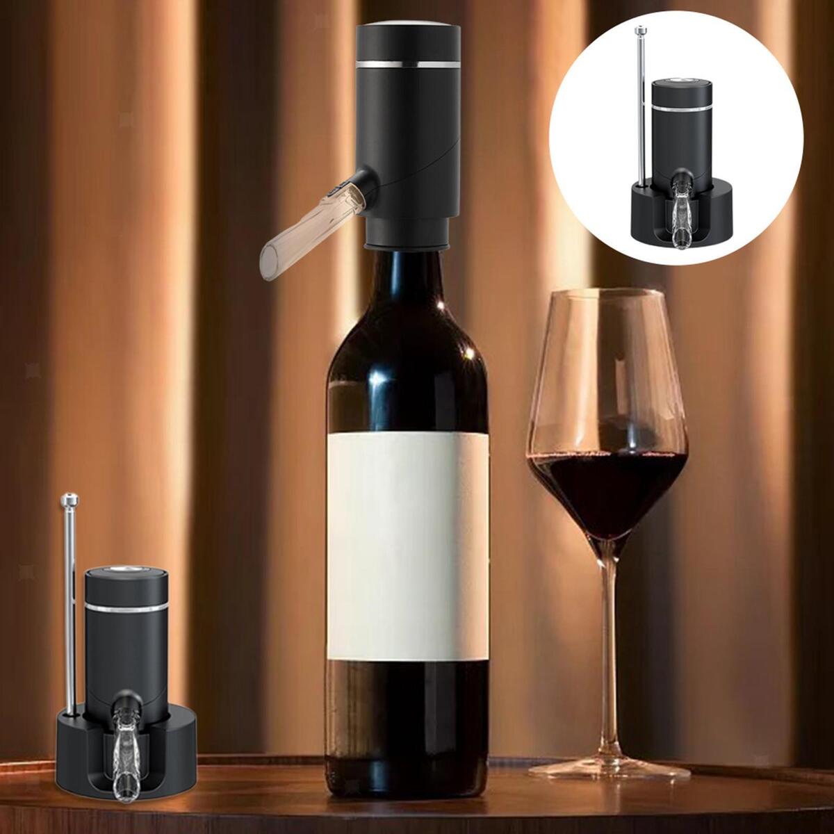 Smart Electric Wine Aerator Wine Pourer Decanter for Party Drinks Bar Travel