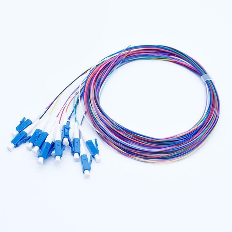 SC/UPC Optic LC Multi/Single Mode SM Fiber Pigtails 12 Strand Splitter FTTH FTTX