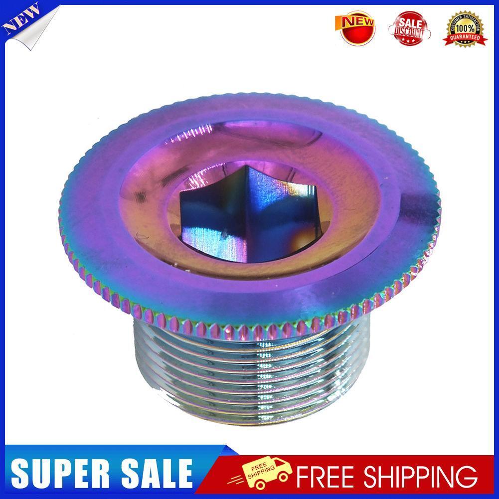 Bicycle Crank Bolt Cover Cap Waterproof Aluminum Crankset Nut Screw (M20)