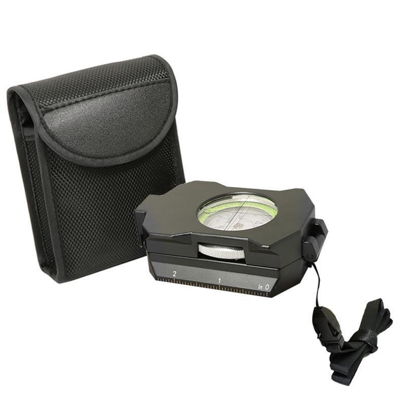 Sighting Compass High Precision Survival Camping Hiking Compass w/ Inclinometer