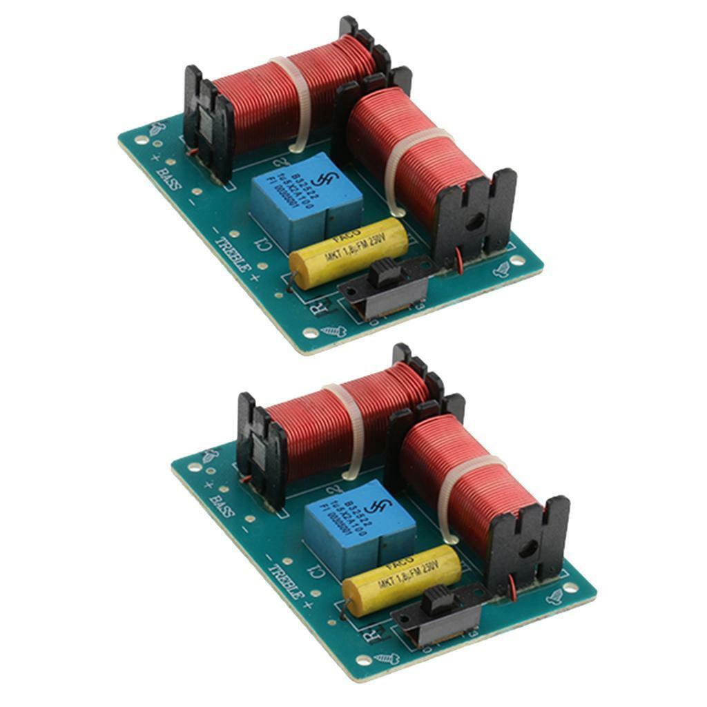2 Pieces 80w    Loudspeaker Frequency Divider for Loudspeakers