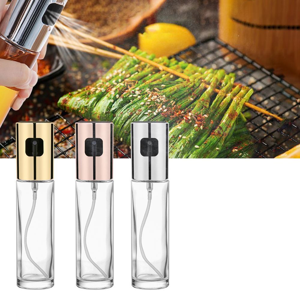 Drops Oil Glass Olive Oil Sprayer Oil Spray Bottle Pump Oil Pot Leak-proof