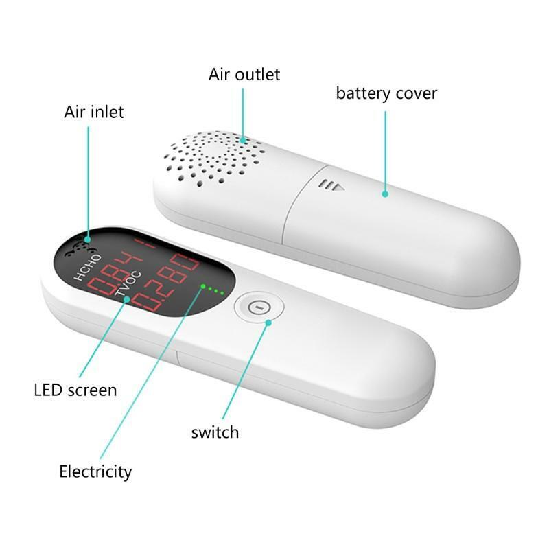 Air Quality Tester Portable Formaldehyde Detector Indoor Home Air Quality Test