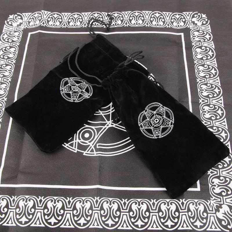 Tarot Storage Bag  Tarot Card Divination Bag Drawstring Package Altar Tarot Box
