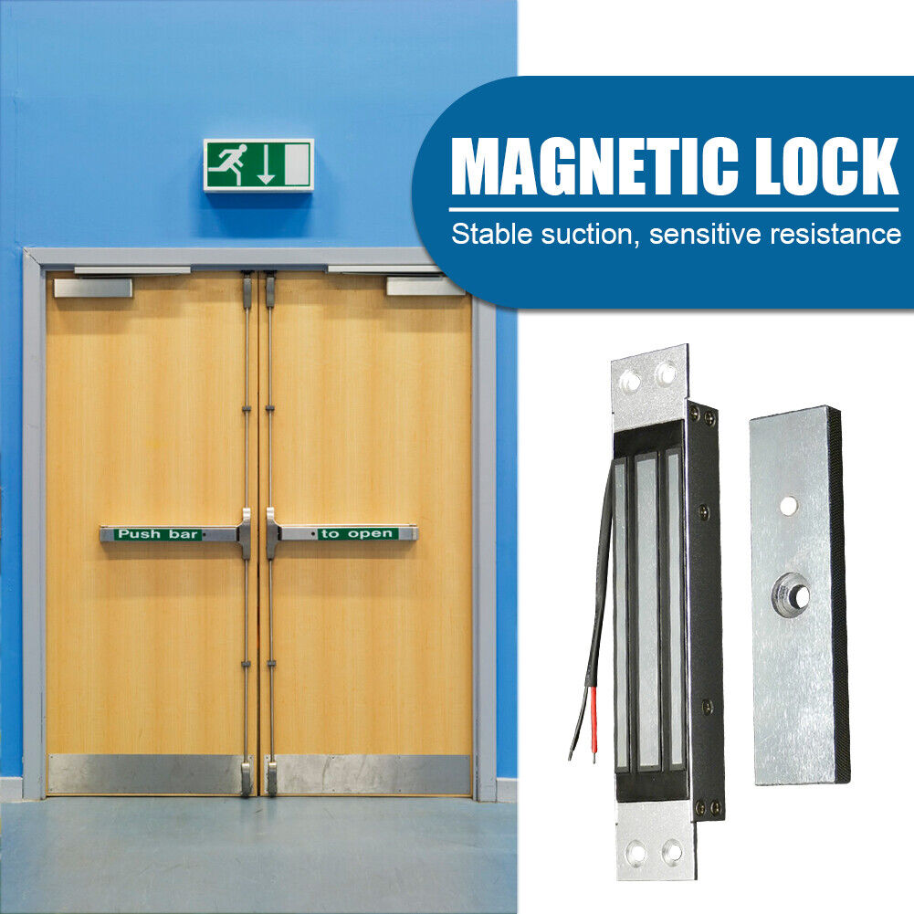 180kg/350lbs Concealed Magnetic Door Lock 12V Access Electromagnetic Lock