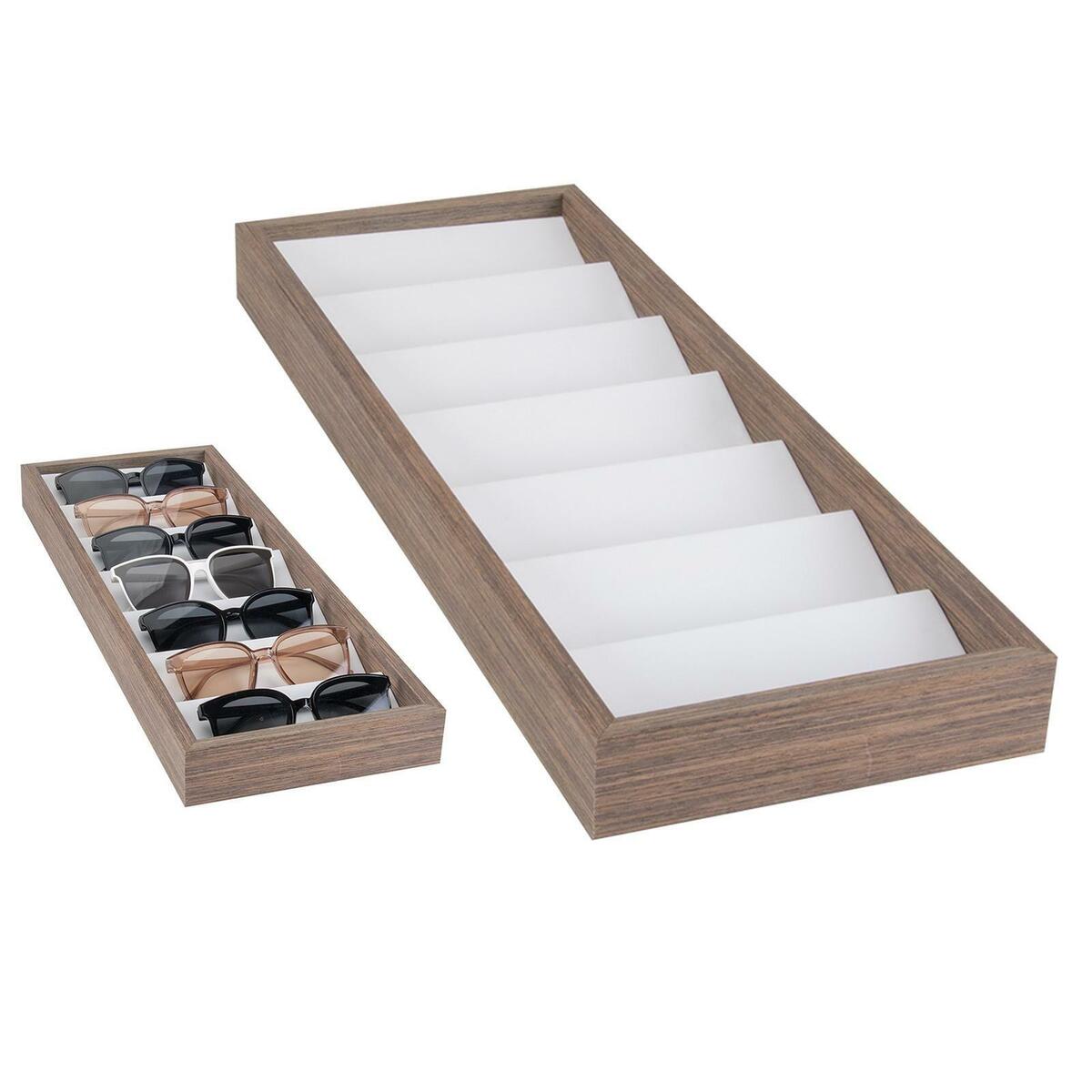 Glasses Storage Organizer Eyeglasses Shelf  Container