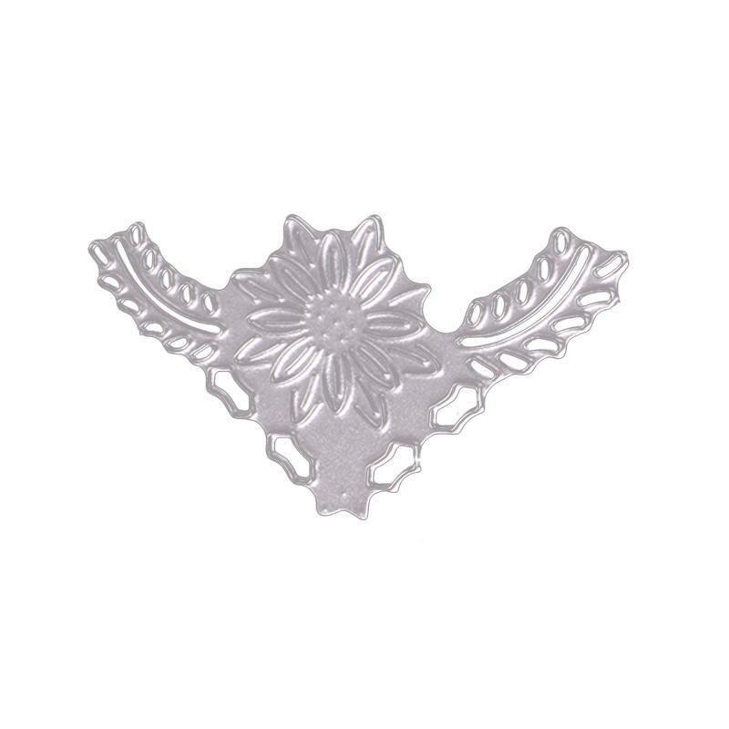 Carbon Steel Cutting Dies Stencil Template Mold for DIY Album - Flower Embossing