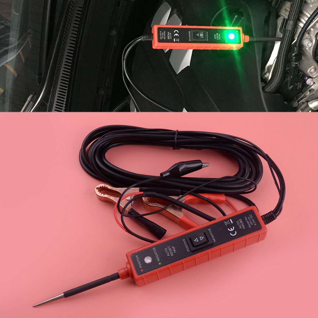 Automotive Digital Power Probe Circuit Electrical Tester Device System Assy