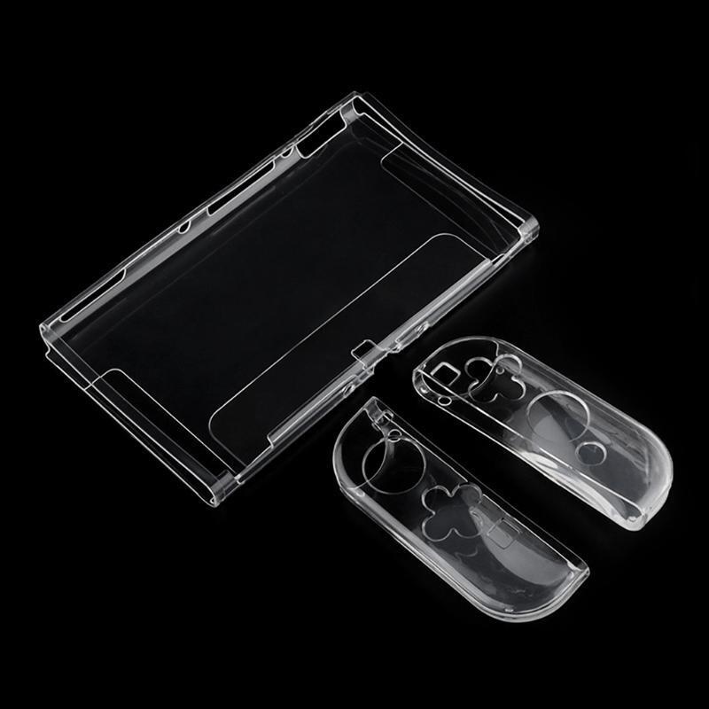 Detachable Protective Cover Clear TPU Case Housing for Switch OLED L R Console