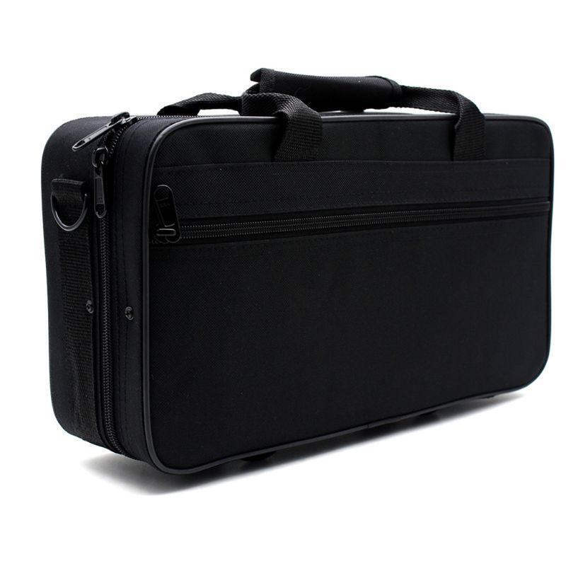 Black Foam Padded Thicken Oxford Cloth Sotrage Bag Clarinet Box Case with Handle