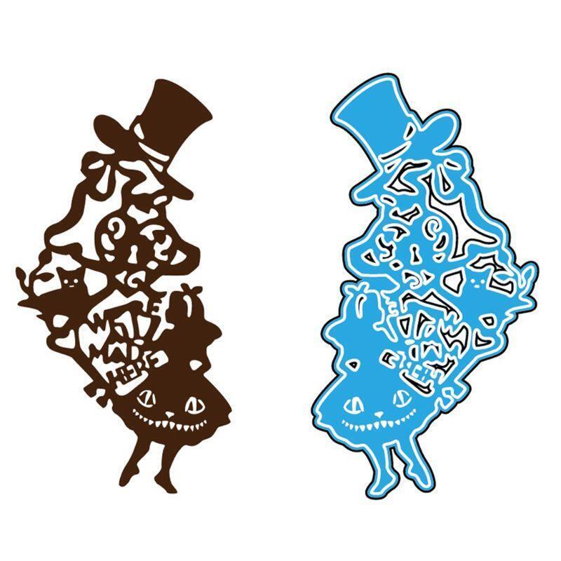 Wear Hat Metal Cutting Dies Stencil Scrapbooking DIY Album Stamp Paper Embossing