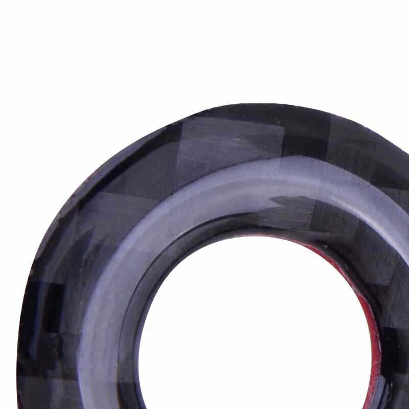 4x Carbon Fiber Interior Door Lock Pins Cover Trim Fit For Dodge Charger 2011-14