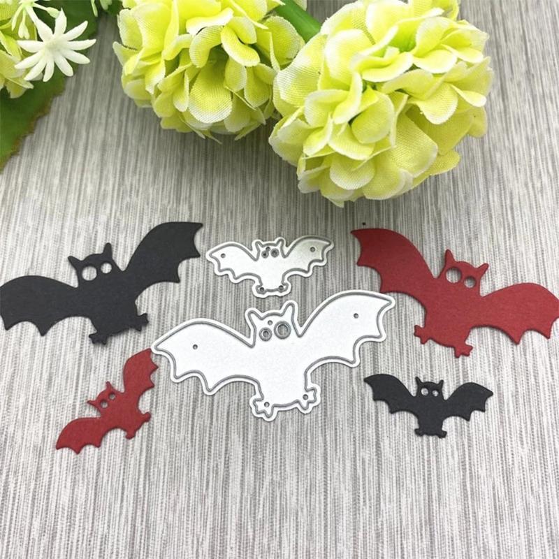 Halloween Metal Cutting Dies Bat dies Scrapbooking Album Card for Kids Art Craft