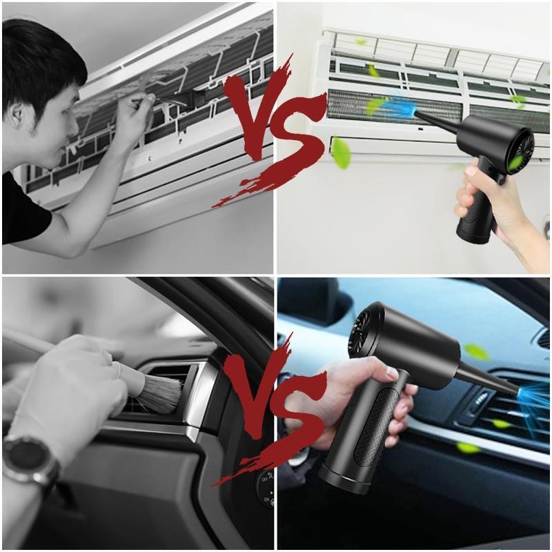 Powerful Electronic Air Dust Blower Cordless Duster for Car Keyboard Home Sofa
