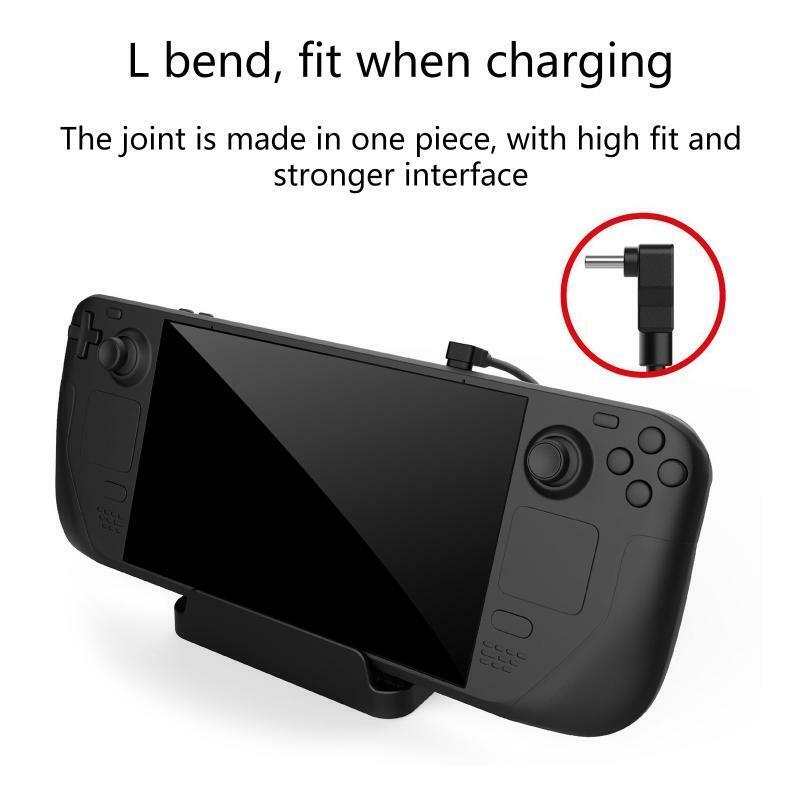 Portable Console Holder Dock Base Stand Compatible with Switch/Steam Deck Host