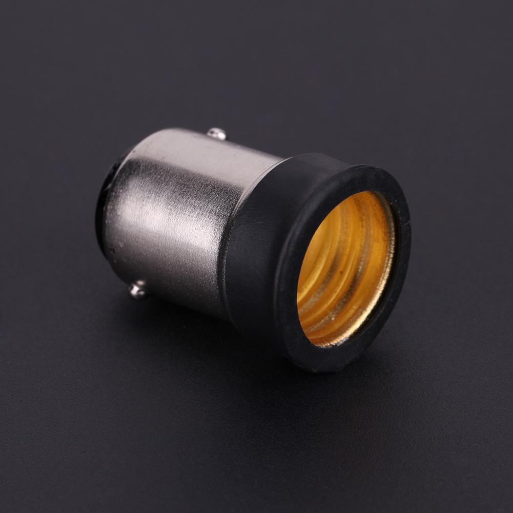 New BA15D to E14 Base LED Light Lamp Bulb Adapter Converter Screw Socket