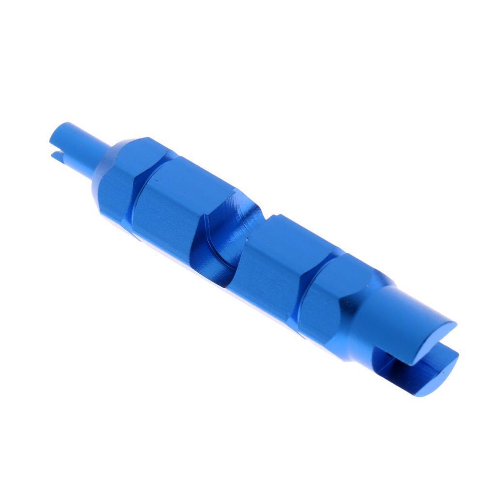 3x Bicycle Schrader Valve Core Removal Tool Bike Presta Extender 5mm Wrench