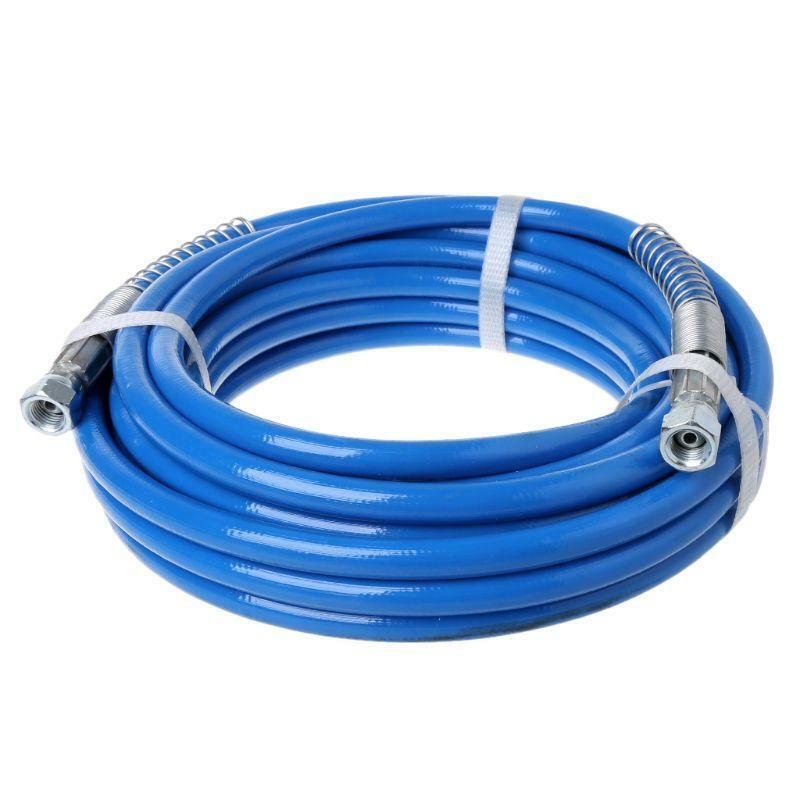 10m Airless Paint Spray Hose Tube Pipe 5000PSI Sprayer Fiber For Sprayer Gun New