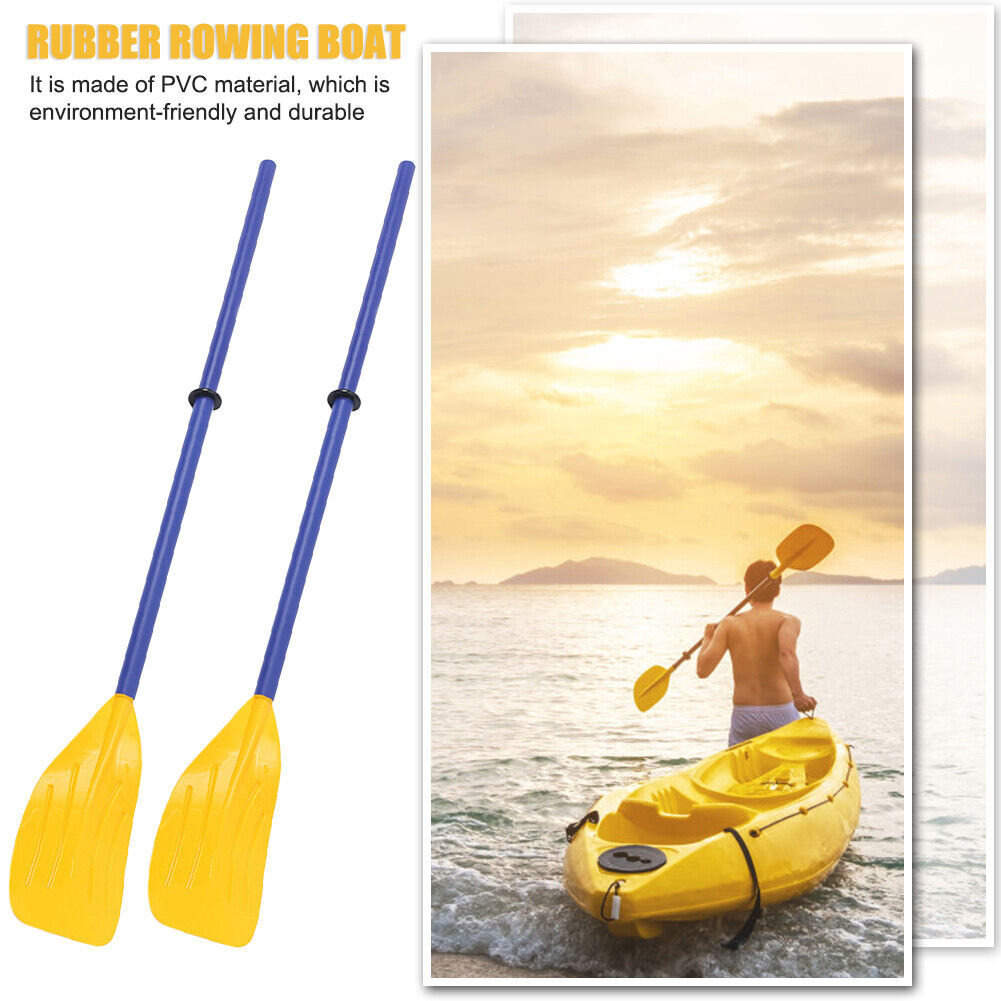 1 Pair Detachable Boat Rafting Paddle Canoe Surfing Oar Boating Accessories
